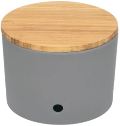 LS-LebenStil Natur Design Holz Kartoffeltopf 23x20cm Mad E In Germany Grau Silber -Küchenzubehör 66f10439aaeaa43e234a917fcbb5a994