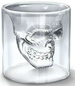 Skull-in-glass Winkee 4 Schnapsgläser Shot Glas Totenkopf Schädel 25ml Partyglas Weingläser -Küchenzubehör 67381e96b17fd3b9942a09ce57df3a15
