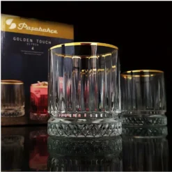 Pasabahce ELYSIA 520004 4er Set Wassergläser Kurz 355 Ml Wassergläser Softdrink -Küchenzubehör 67a86314533f26c1b69154b951960897