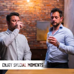 Whisiskey - Whiskygläser Set – 2 Tumbler Gläser (2x 320 Ml) – Whisky Geschenkset - Whisky Zubehör Set - Geschenke Für Männer -Küchenzubehör 6b9eb49ee3adb21d5322cada4ad38061