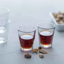 Leonardo Rock Stamper, Schnapsglas, Pinnchen, Shotglas, Glas, 40 Ml, 6er Set, 12994 -Küchenzubehör 6d3febf6f81458d528741c831c3e53fb