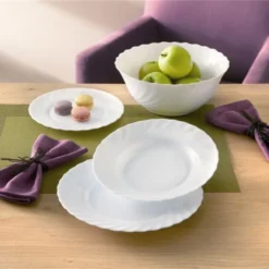 Luminarc 19tlg. Tellerset + Schale Trianon -Küchenzubehör 6e1d7a14bbf0e408b12f84254adaee79