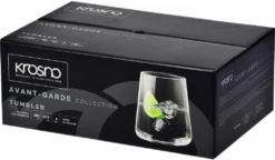 KROSNO Avant-Garde Wassergläser, 6er-Set, 380 Ml -Küchenzubehör 6ec3f9aac4b3ab0297405cc92dd82554