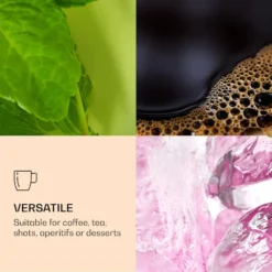 DUOS 4X 410ml Jumbo Doppelwandige Thermo-Gläser + 4X Edelstahl-LÖFFEL, Für Latte Macchiato, Cocktails, Vorspeisen By Feelino 11 DUOS 4X 410ml Jumbo Doppelwandige Thermo-Gläser + 4X Edelstahl-LÖFFEL, Für Latte Macchiato, Cocktails, Vorspeisen By Feelino -Küchenzubehör 6f6bb03a4fa8951b2abdf995f6fd6321