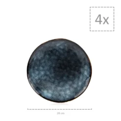 Sänger SÄNGER | Tafelservice Tokio Aus Steingut, 23-teiliges Geschirrset Für 4 Personen, Einzigartiges Design -Küchenzubehör 6f787b198a5487aea4e64c3440122df2