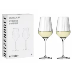 STERNSCHLIFF WEIßWEINGLAS-SET #2 VON DESIGN BY RITZENHOFF