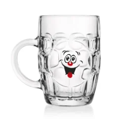 Biergläser 0,5L (max 700ml) Mit Henkel Und Lustigen Motiven Set 6 Teilig Bierkrug Karnevalsgläser -Küchenzubehör 7251b51a7792aaf2e5fe845b839b31db