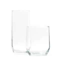 12tlg Gläserset Bella 6x Wasser Trink-Becher 6x Long-Drink Partygläser 310ml Tumbler Glas Gastro -Küchenzubehör 728fd90419bc28daea350f327ac5a9c4