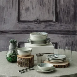 Hermia Concept, Erika,(24 Stücke), Abendessen , Mehrfarbig, 100% Porzellan 18 Hermia Concept, Erika,(24 Stücke), Abendessen , Mehrfarbig, 100% Porzellan -Küchenzubehör 72dfe1300c1422eb98c1f25bef9bed5c