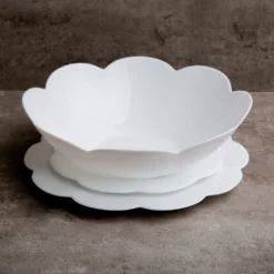 Tafelservice Flore 19 Tlg. Weiß LUMINARC -Küchenzubehör 735845e055f7b2e46d47165fad5e4b26