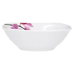 Frühstücksset 18-tlg. Kyoto Orchidee Leicht Eckig Porzellan Für 6 Personen Weiß MitNachbildung -Küchenzubehör 73f7af4062649ff4b56eb002b79b3b13