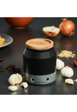 Cole & Mason Knoblauch Aufbewahrung Elmdon Aus Keramik Schwarz One Size -Küchenzubehör 74eed75464a34c8ff169cee306cf34b3