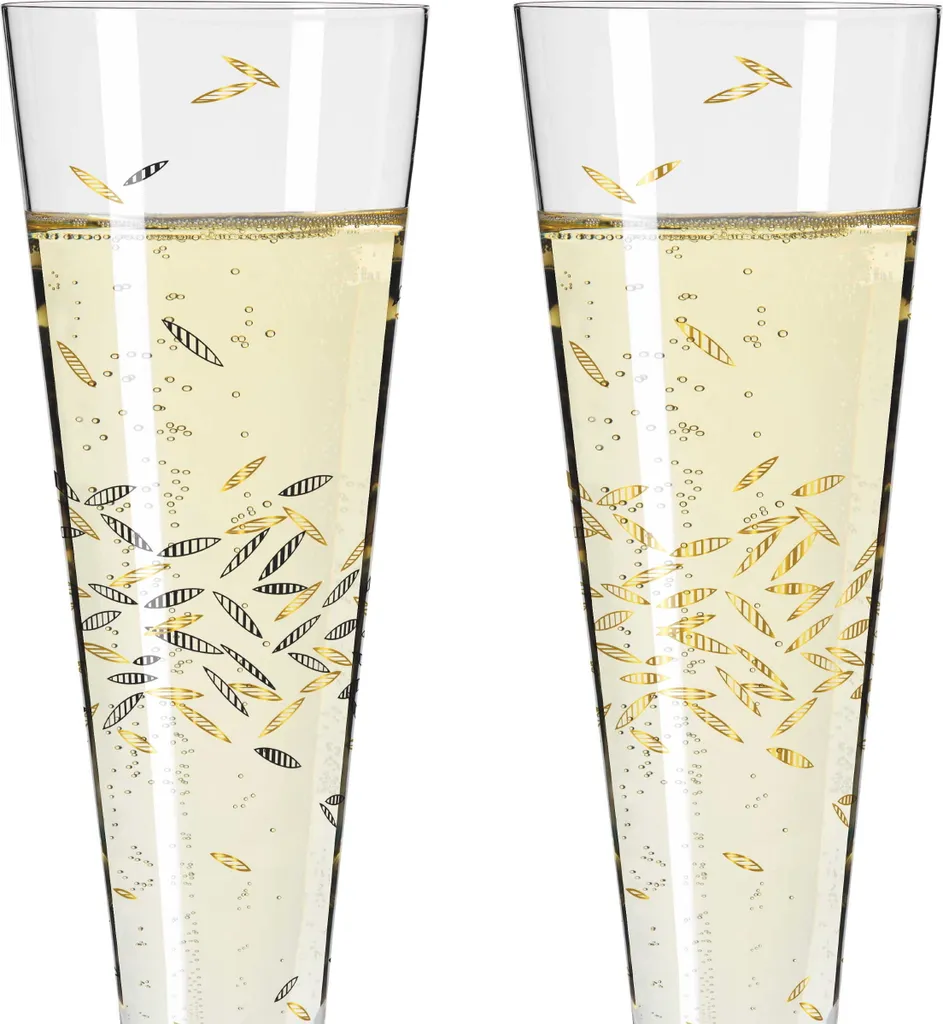Goldnacht Champagnerglas-Set H22 Von Ritzenhoff Design Team 3 Goldnacht Champagnerglas-Set H22 Von Ritzenhoff Design Team – Bild 3