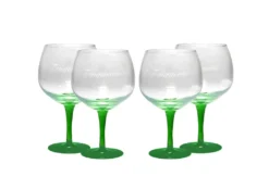 Tanqueray 4er Set Gin Ballon Gläser Cocktail Glas Stilglas In Grün