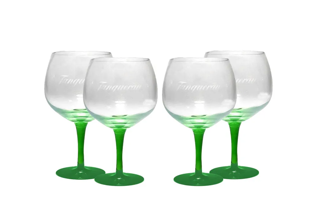 Tanqueray 4er Set Gin Ballon Gläser Cocktail Glas Stilglas In Grün 1 Tanqueray 4er Set Gin Ballon Gläser Cocktail Glas Stilglas In Grün