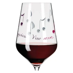 Herzkristall Rotweinglas #3 Von Angela Schiewer -Küchenzubehör 770d3454834e39c759f2fa0fa023272c