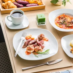 MALACASA, Serie Elisa, 60 Tlg. Porzellan Tafelservice Geschirrset Mit 12 Kaffeetassen, 12 Untertassen, 12 Dessertteller, 12 Suppenteller, 12 Essteller 10 MALACASA, Serie Elisa, 60 Tlg. Porzellan Tafelservice Geschirrset Mit 12 Kaffeetassen, 12 Untertassen, 12 Dessertteller, 12 Suppenteller, 12 Essteller -Küchenzubehör 7e3f31616a70b18e9956dbcbc3ebae26