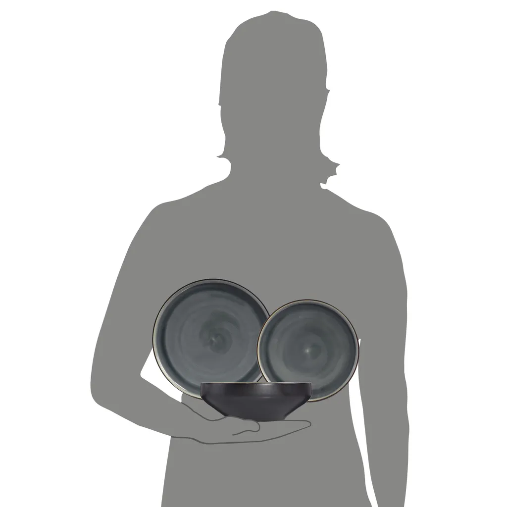 Sänger SÄNGER Steingut Geschirrset Helsinki, Tafelservice 12 Teilig Für 4 Personen 4 Sänger SÄNGER Steingut Geschirrset Helsinki, Tafelservice 12 Teilig Für 4 Personen – Bild 4