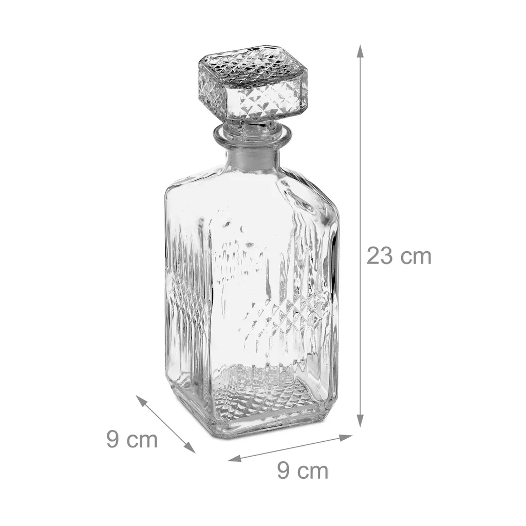Relaxdays Whisky Karaffe 4 Relaxdays Whisky Karaffe – Bild 4