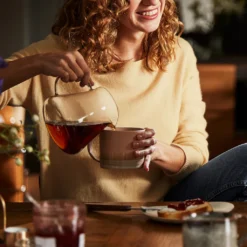 Tchibo Glaskaraffe, Borosilikatglas, Deckel, Hitzebeständig, 600ml 13 Tchibo Glaskaraffe, Borosilikatglas, Deckel, Hitzebeständig, 600ml -Küchenzubehör 800a617792d7b9cbbb967f87f560e981