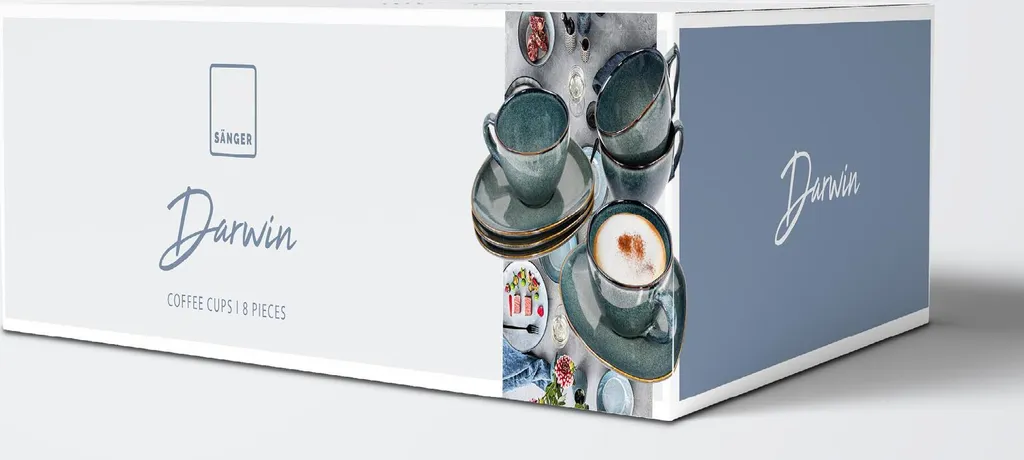 Sänger SÄNGER Kaffeetassen Set Darwin 8 Teilig Für 4 Personen 4 Sänger SÄNGER Kaffeetassen Set Darwin 8 Teilig Für 4 Personen – Bild 4