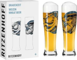 Brauchzeit Weizenbierglas-Set #9, #10 Von Philip Harris -Küchenzubehör 851b1e850b6d76a9630d8117b2749c36
