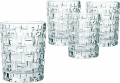 Nachtmann Whiskybecher Bossa Nova 330ml, Klar (4er Pack) -Küchenzubehör 890d99cb32aeea338c7f28b49a278fda