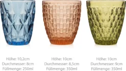 Sänger SÄNGER Trinkgläser Set Porto 6 Teilig -Küchenzubehör 8949d616b066f052ab8591fe4345d9a5