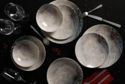 Hermia Concept, Erika,(24 Stücke), Abendessen , Mehrfarbig, 100% Porzellan 16 Hermia Concept, Erika,(24 Stücke), Abendessen , Mehrfarbig, 100% Porzellan -Küchenzubehör 8b6770452adcf88701a73a9834c914a7