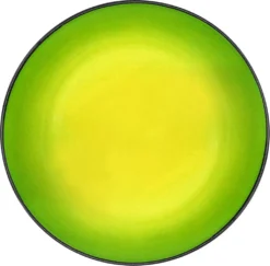 CreaTable 20220 Kombiservice Hot Green Für 4 Personen, Steinzeug, Rund, Grün/gelb/schwarz (1 Set, 16-teilig) -Küchenzubehör 8c11330ad8b29666a86d16fac2ca5e67