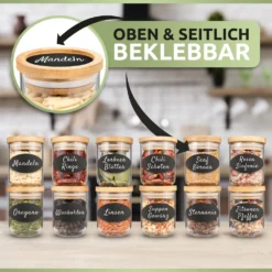 PORADA 12 Stapelbare Gewürzgläser Set 150ml Glasbehälter Mit Deckel Aufbewahrung Küche Gewürzdosen Vorratsdosen Glas Mit Deckel Aufbewahrungsgläser Küchenorganisation Aufbewahrung… 14 PORADA 12 Stapelbare Gewürzgläser Set 150ml Glasbehälter Mit Deckel Aufbewahrung Küche Gewürzdosen Vorratsdosen Glas Mit Deckel Aufbewahrungsgläser Küchenorganisation Aufbewahrung… -Küchenzubehör 8c6c344ceb2d10be32c0ec52a82c8f66