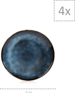 Sänger SÄNGER | Tafelservice Tokio Aus Steingut, 23-teiliges Geschirrset Für 4 Personen, Einzigartiges Design -Küchenzubehör 8ed43823c6acbb4eef471bad1f87fa17