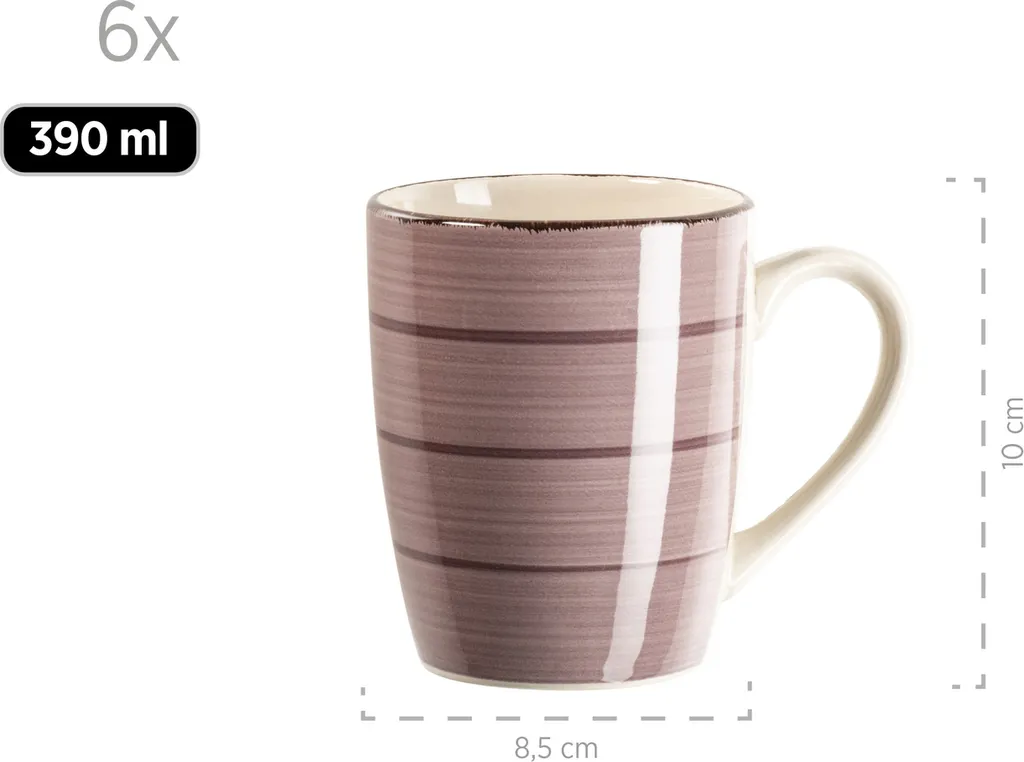 Mäser 931880 Kombiservice Lumaca Für 6 Personen, Steinzeug (1 Set, 30-teilig) 6 Mäser 931880 Kombiservice Lumaca Für 6 Personen, Steinzeug (1 Set, 30-teilig) – Bild 6