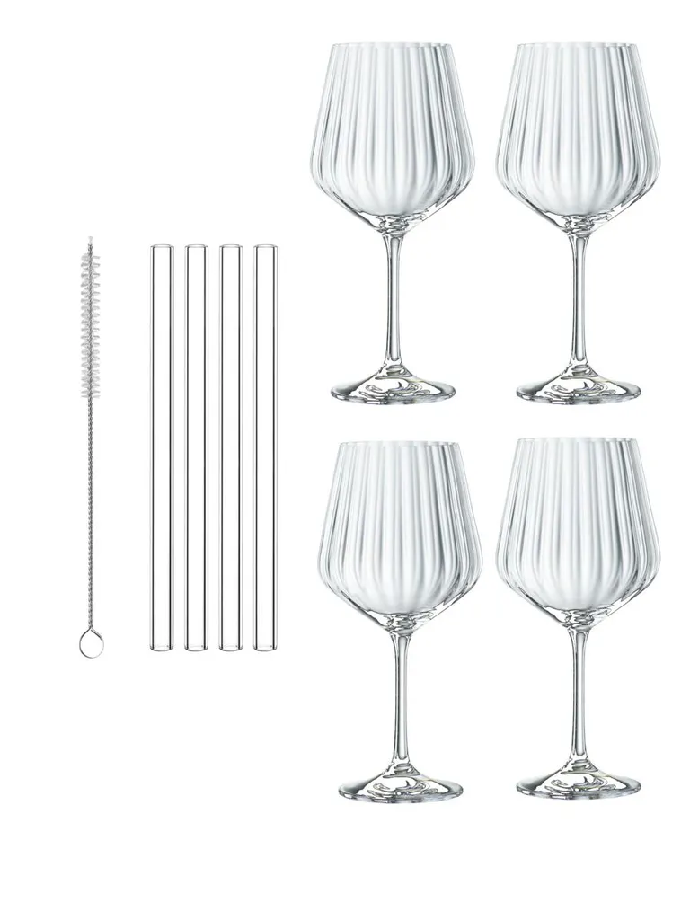 Nachtmann Gin&Tonic + 4 Glastrinkhalme 7574/8tlg. Tastes Good 103143 7 Nachtmann Gin&Tonic + 4 Glastrinkhalme 7574/8tlg. Tastes Good 103143 – Bild 7