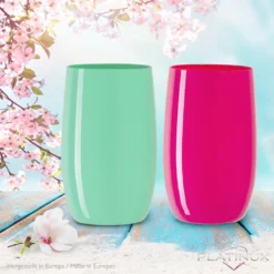 Bunte Elegante Trinkgläser 320ml (max. 400ml) Set 6 Teilig Wassergläser Saftgläser -Küchenzubehör 92da3d337b1c62f0519c9c00f26509be