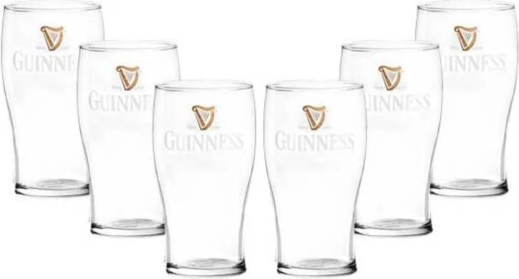 Guinness Gläser Set - 6X 0,3L 1 Guinness Gläser Set - 6X 0,3L