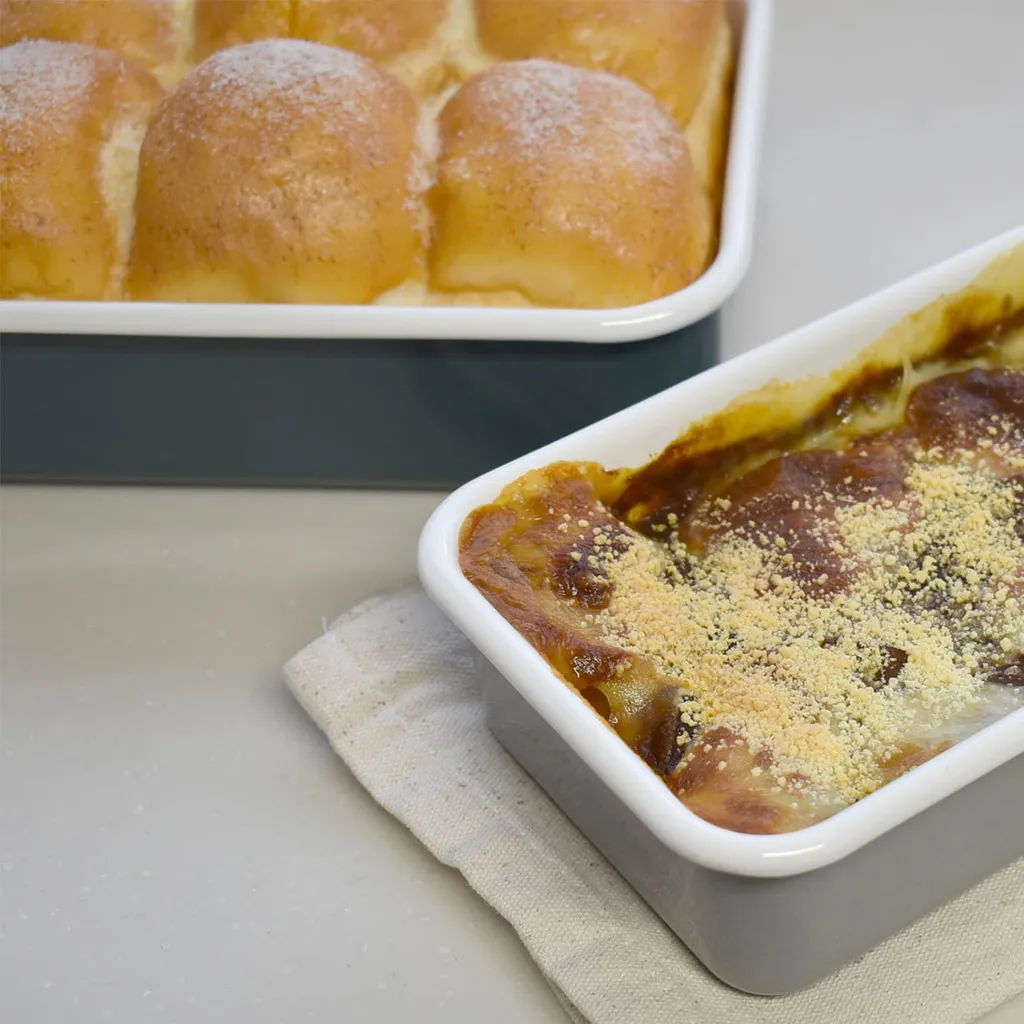 HoneyWare Frischhaltedose Color Line L 1,35l Flach Petrol Emaille 11 HoneyWare Frischhaltedose Color Line L 1,35l Flach Petrol Emaille – Bild 11