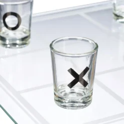 Relaxdays Tic Tac Toe Trinkspiel XL -Küchenzubehör 964e20c4528c34326a32cfb8b2044a51