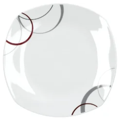 Frühstücksset Palazzo 12tlg. - 6 Teller á 19cm Und 6 Becher á 33cl Aus Weißem Porzellan MitNachbildung-Kreisen In Grau Und Dunkelrot - Für 6 Personen 7 Frühstücksset Palazzo 12tlg. - 6 Teller á 19cm Und 6 Becher á 33cl Aus Weißem Porzellan MitNachbildung-Kreisen In Grau Und Dunkelrot - Für 6 Personen -Küchenzubehör 965479e4478340b55578ed7566024d54 2