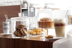 Leonardo Latte Macchiatto Becher 'Solo LM' Mit Löffel, 400ml, Ø 8,5 X 14,7cm (4er Set) -Küchenzubehör 98f671ec6a44036cff916e04b96011b9