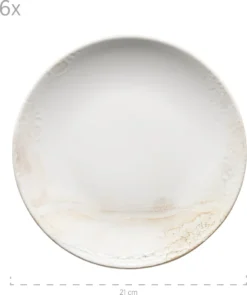Mäser 931949 Tafelservice Ossia Für 6 Personen, Steinzeug, Weiß/beige (1 Set, 18-teilig) -Küchenzubehör 993caa9bb59f1ff2c4cde08309e1bdbb