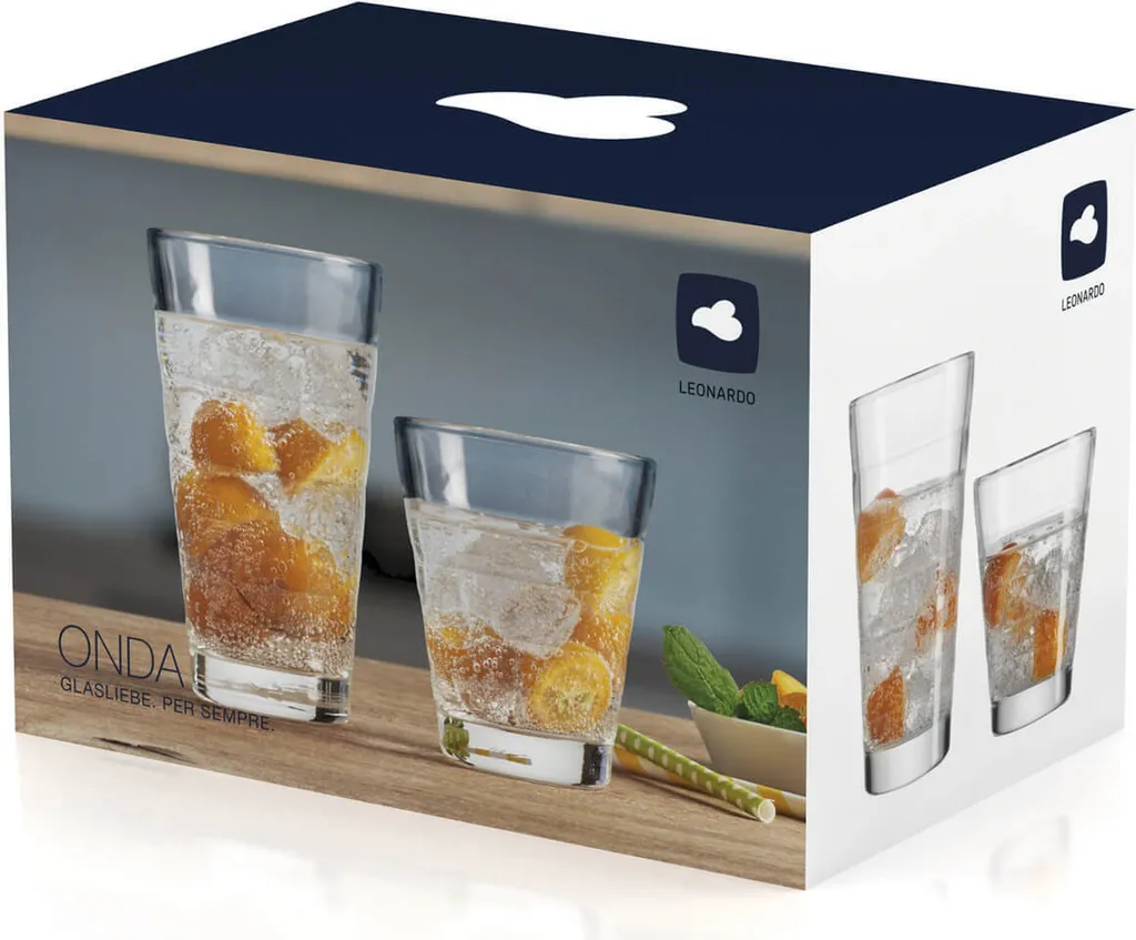 Leonardo GK/12tlg.Becherset Onda 4 Leonardo GK/12tlg.Becherset Onda – Bild 4