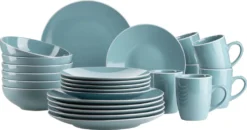 Mäser 931770 Kombiservice Elissa Für 6 Personen, Steinzeug, Türkis (1 Set, 24-teilig) 23 Mäser 931770 Kombiservice Elissa Für 6 Personen, Steinzeug, Türkis (1 Set, 24-teilig) -Küchenzubehör 9e032539a6fad536425c02675b86178d