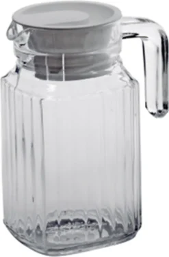 Esmeyer Arcoroc Glaskrug "Quadro" Mit Deckel 0,5 Liter -Küchenzubehör 9e8d007a446f06cb40f0726d2e0f4235