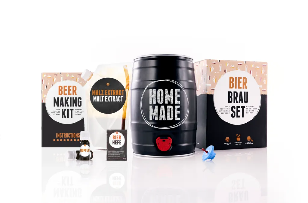 Braufässchen - Das Bierbrauset Zum Selber Brauen / Beer Making Kit / Super Geburtstagsgeschenk, Weihnachtsgeschenk, Männergeschenk Oder Zum Vatertag. "Sorte: India Pale Ale" IPA 5 Braufässchen - Das Bierbrauset Zum Selber Brauen / Beer Making Kit / Super Geburtstagsgeschenk, Weihnachtsgeschenk, Männergeschenk Oder Zum Vatertag. "Sorte: India Pale Ale" IPA – Bild 5