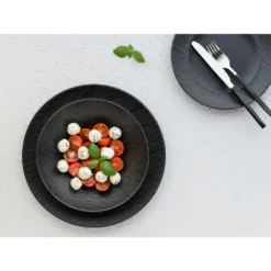 CreaTable 33320 Tafelservice Rondo Schiefer Für 6 Personen, Steinzeug, Schwarz (1 Set, 12-teilig) 16 CreaTable 33320 Tafelservice Rondo Schiefer Für 6 Personen, Steinzeug, Schwarz (1 Set, 12-teilig) -Küchenzubehör a2795c153223272a9718ba933e92b3d9