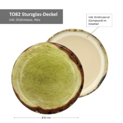 12er Set Einmachglas 1062ml Deckel Holz-Dekor Einkochgläser Vorratsglas Glasbehälter Aufbewahrung -Küchenzubehör a56b829e24d6d7e9c78c74ccabe35321