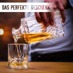 Whisiskey - Whiskygläser Set – 2 Tumbler Gläser (2x 320 Ml) – Whisky Geschenkset - Whisky Zubehör Set - Geschenke Für Männer -Küchenzubehör a9bb63c63106b4615c3e975f4c654612