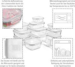Sänger Frischhaltedosen Set Aus Glas 12er Set 18 Sänger Frischhaltedosen Set Aus Glas 12er Set -Küchenzubehör ac85e487f08b8041449b5a0d7b084bf1
