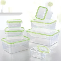 Frischhaltedosen Set Klick-It Gefrierdosen Lunchbox Brotdose Dose 14 Tlg. Klar -Küchenzubehör ad8df223f153ada348fa93a5df8edb3b